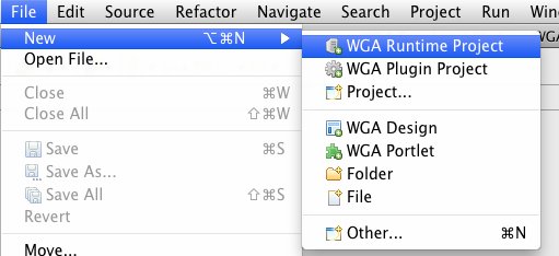 Create an OpenWGA Runtime